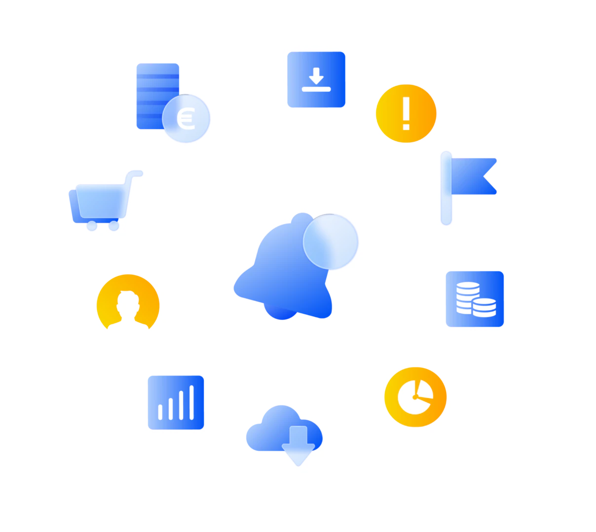 Customizable alerts and automated reports dans TrackAd 360